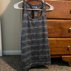 gray pattern Champion workout tank. Size: medium